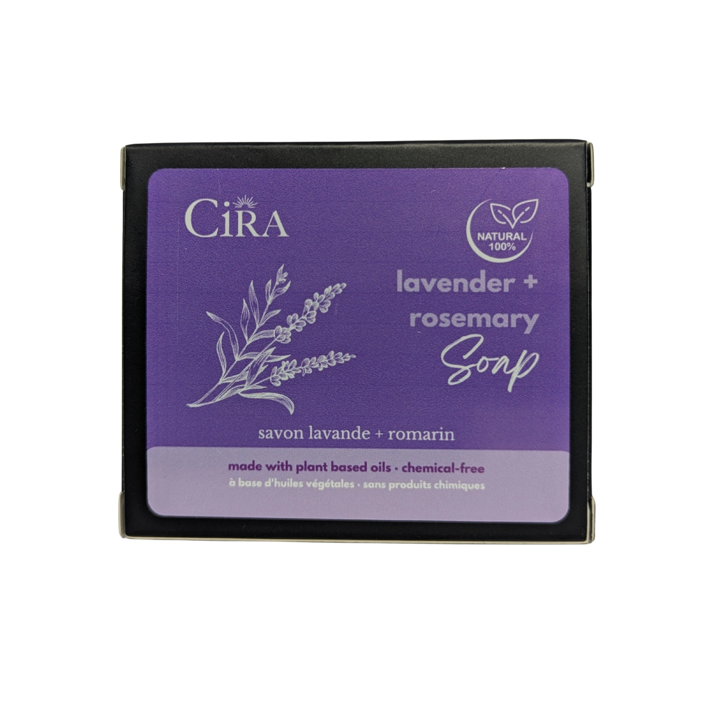 Cira Lavender & Rosemary All Natural Soap