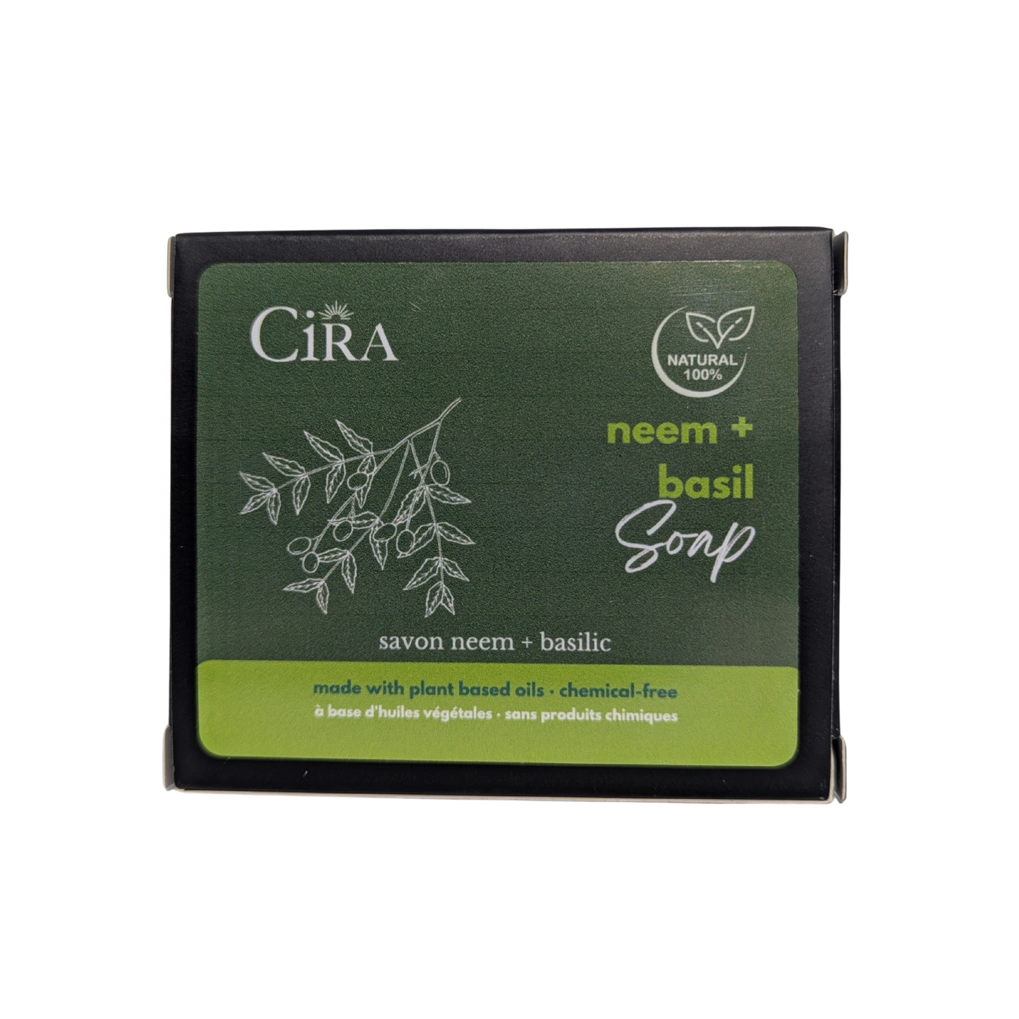 Cira Neem & Basil All Natural Soap