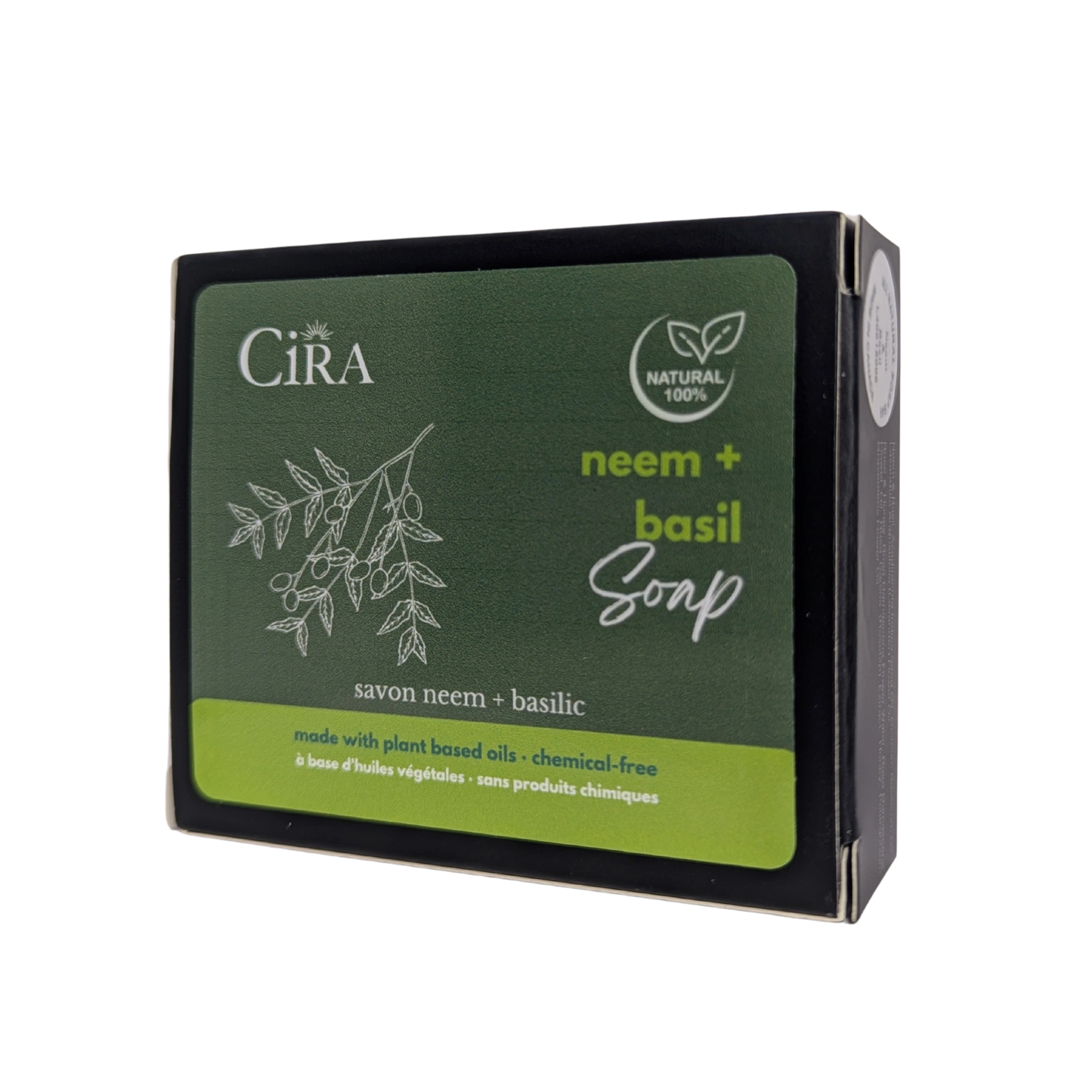 Cira Neem & Basil All Natural Soap