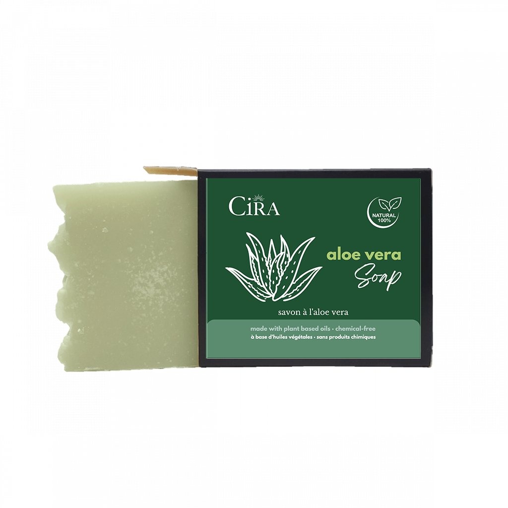 Cira Aloe Vera & Shea Butter All Natural Soap Bar