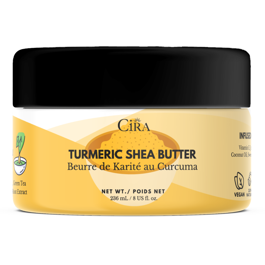 Cira All Natural Turmeric Shea Butter – Vanilla