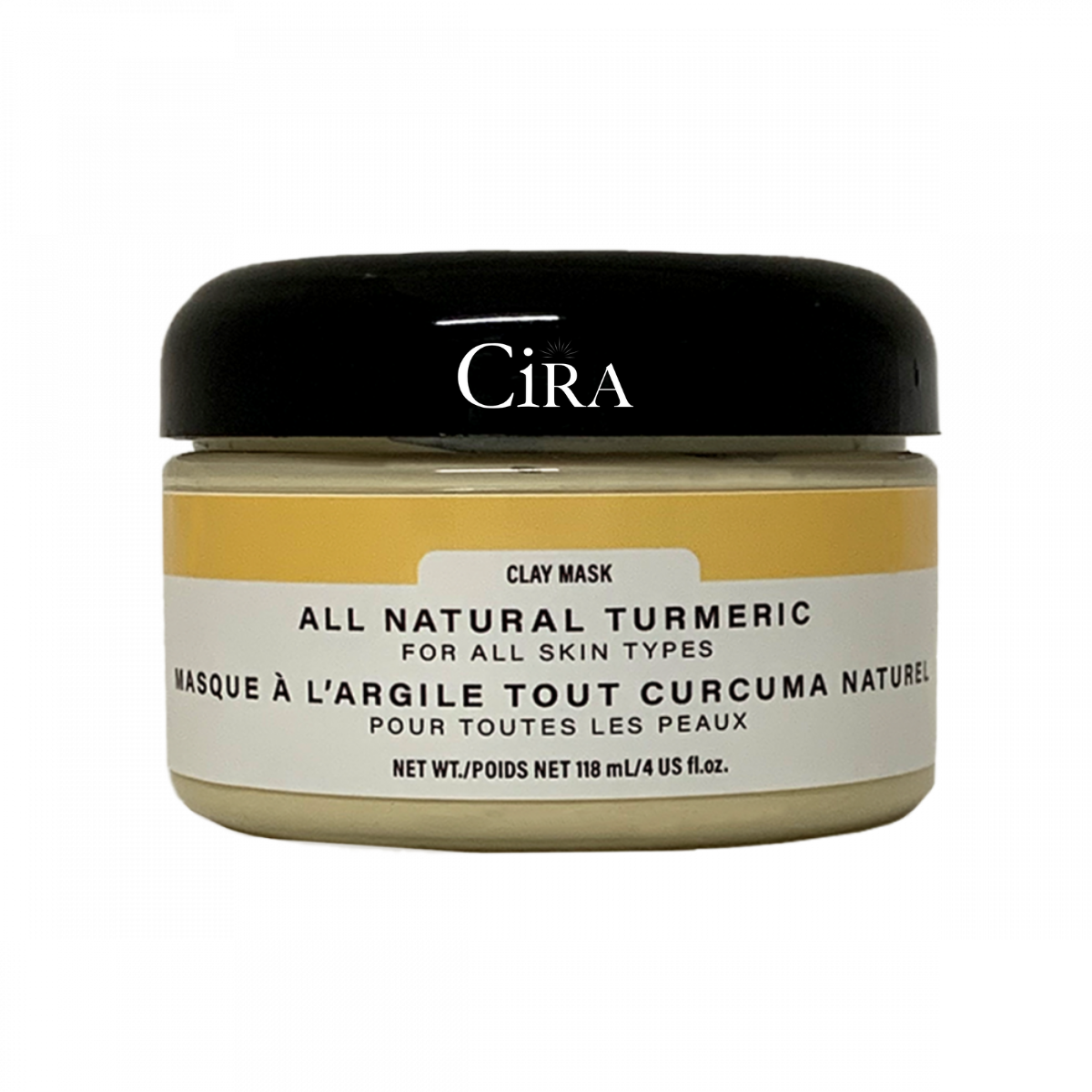 Cira All-Natural Turmeric Clay Mask (For All Skin Types)