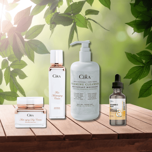 Cira Skin Day Skincare Bundle: Rise & Radiance Collection