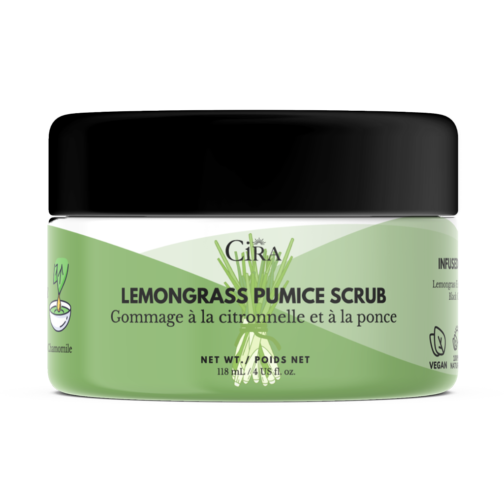Cira Pumice Foot Scrub – 4 oz – Reviving Lemongrass