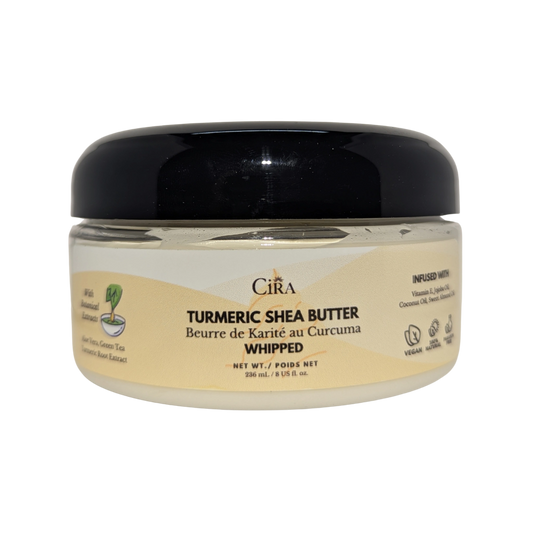 Cira All Natural Turmeric Shea Butter – Whipped – 236 mL