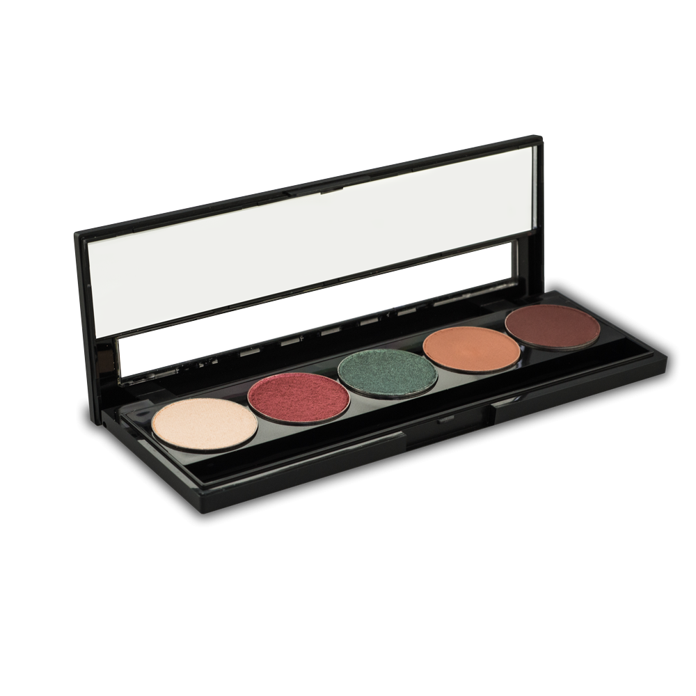 Cira EarthGlow Palette – 5-Shade Earthy Eyeshadow Collection