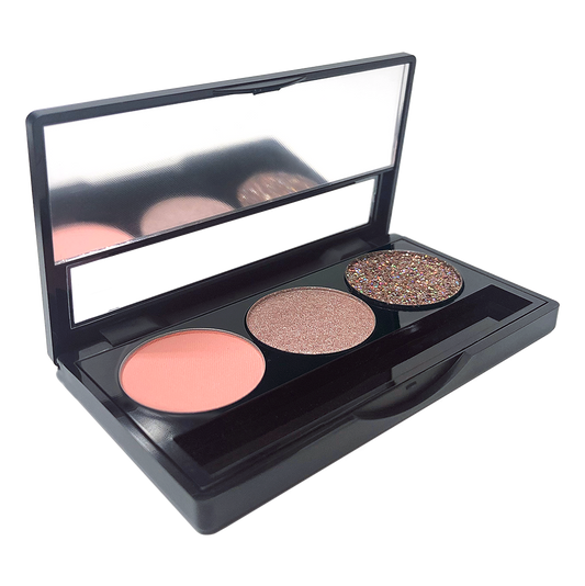 Cira Gala Glimmer Palette – 3-Shade Glitter Eyeshadow Collection