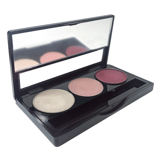 Cira Merlot Palette – 3-Shade Elegance Eyeshadow Collection