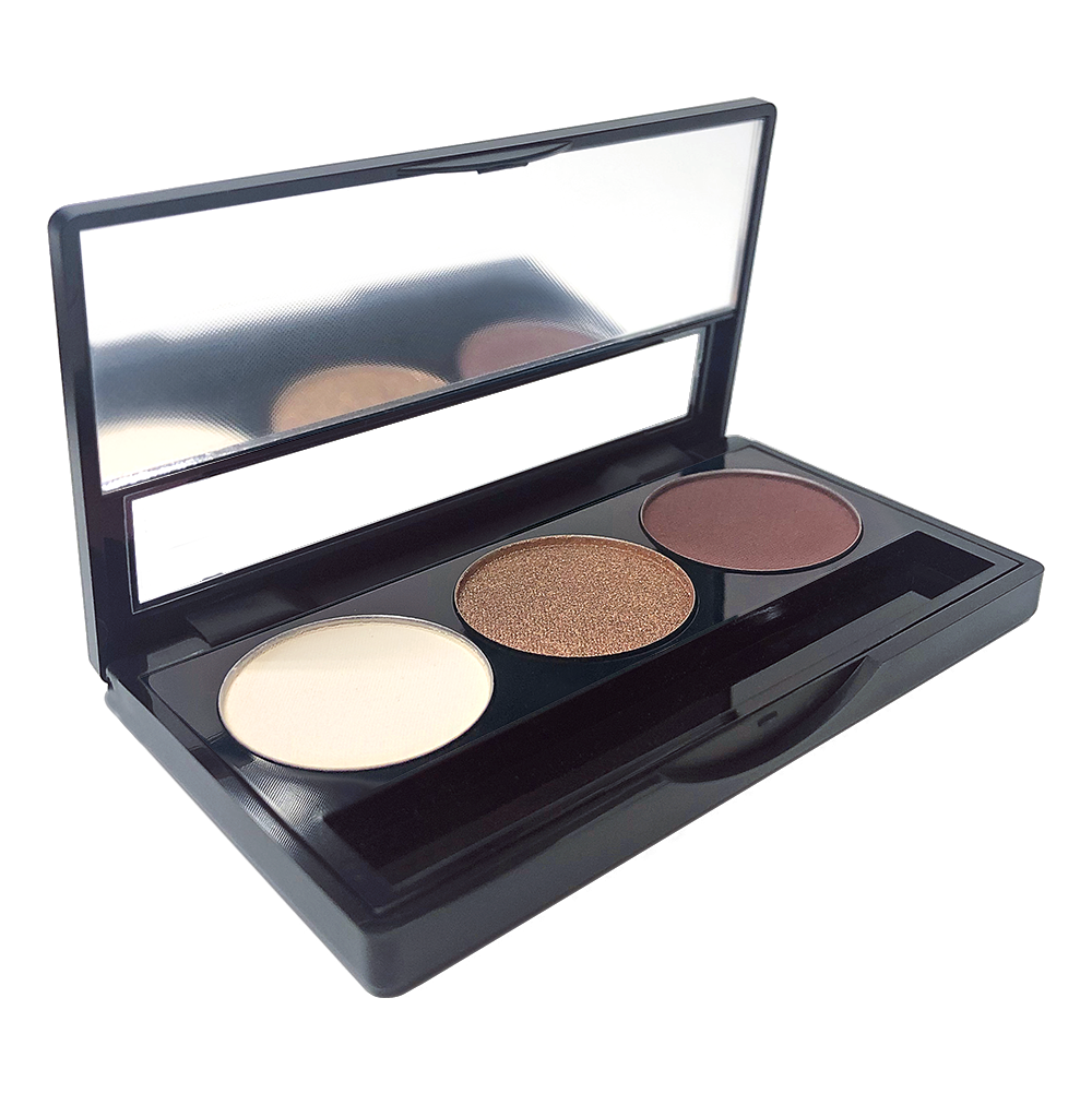 Cira Neutral Harmony Palette – 3-Shade Neutral Eyeshadow Collection