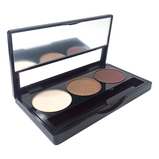 Cira Neutral Harmony Palette – 3-Shade Neutral Eyeshadow Collection