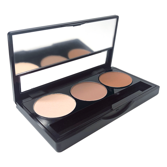 Cira Timeless Tones Palette – 3-Shade Nude Eyeshadow Collection